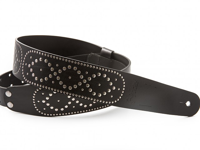 black-leather-winchester-metal-rivets-guitar-strap-righton-6